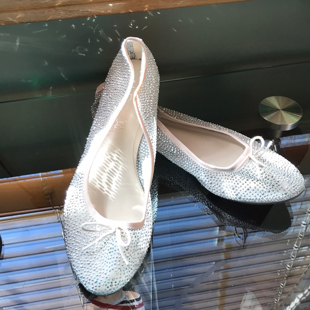 Aldo flats like new worn once for a wedding